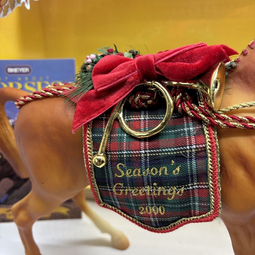 VTG Breyer 700400 Holiday Hunt 2000 Holiday Horse With Used Box - Picture 3 of 13